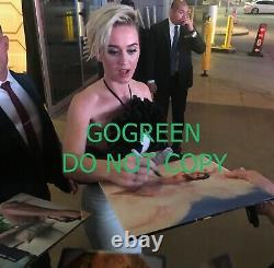 Katy Perry signed Teenage Dream LP vinyl record album hot sexy JSA photo body