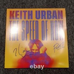 Keith Urban Country Legend Signed Autographed The Speed Of Now Vinyl Album