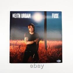 Keith Urban Fuse Autographed Signed Album LP Record Authentic Beckett BAS COA