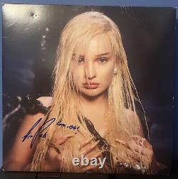 Kim Petras signed Feed The Beast 12 lp album GREEN COLOR VINYL