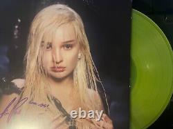 Kim Petras signed Feed The Beast 12 lp album GREEN COLOR VINYL