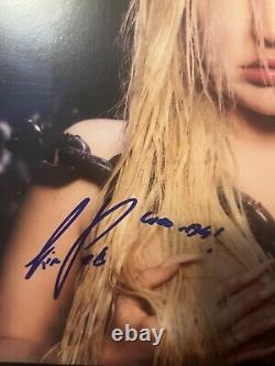 Kim Petras signed Feed The Beast 12 lp album GREEN COLOR VINYL