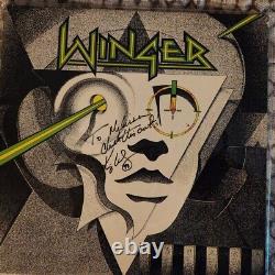 Kip Winger Signed LP, Winger 1988