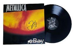 Kirk Hammett Metallica Signed Autographed Reload Vinyl Record Album Cover Proof