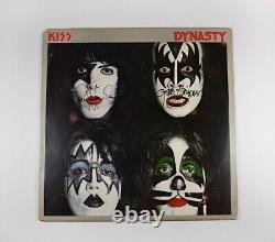 Kiss Dynasty Simmons Stanley Signed Autographed Record Album LP PSA/DNA COA