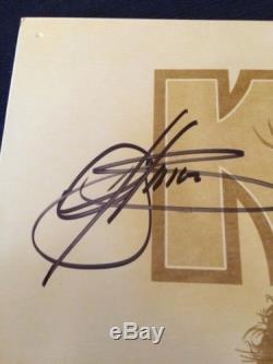 Kiss Kruise V Signed Album By Entire Band