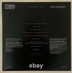 Kiss Paul Stanley Signed Autograph Box set solo album with Purple vinyl JSA or PSA