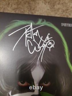 Kiss Peter Criss 2014 Signed 180 Gram Solo Album only opened to sign. Silver ink