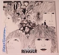 Klaus Voormann THE BEATLES Signed Autograph Revolver Album Vinyl Record LP