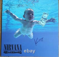 Krist Novoselic Autographed Signed Nirvana Nevermind Vinyl Record Album