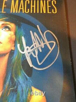 LIGHTS VALARIE POXLEITNER SIGNED LITTLE MONSTERS VINYL ALBUM COVER WithPROOF