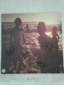 LINKIN PARK ONE MORE LIGHT LP Album Cover Hand-Autographed by 5 members withCOA