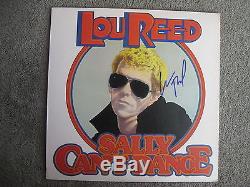 LOU REED Rare AUTOGRAPHED 1974 ALBUM Sally Can't Dance - SIGNED by LOU REED