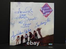 LYNYRD SKYNYRD NUTHIN FANCY SIGNED ALBUM PYLE, WILKESON, KING, ROSSINGTON WithCOA