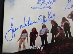 LYNYRD SKYNYRD NUTHIN FANCY SIGNED ALBUM PYLE, WILKESON, KING, ROSSINGTON WithCOA