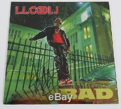 L. L. COOL J Signed Autograph Bad Album Vinyl Record LP LL RAP