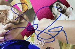 Lady Gaga Rare Signed Artpop Ball Record Album Psa/dna #x39041