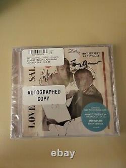 Lady Gaga Tony Bennett Love For Sale Signed / Autographed CD Album Nice