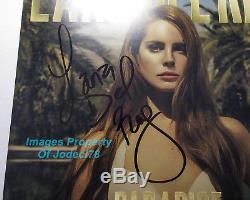 Lana Del Rey Signed 12x12 Photo of Born To Die Paradise EP Album EXACT Proof COA