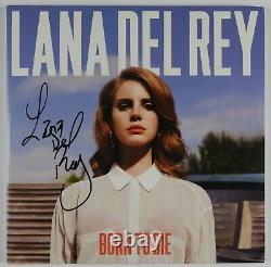 Lana Del Rey Signed Autograph Record Album JSA COA Born To Die