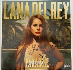 Lana Del Rey Signed Autograph Record Album JSA COA Paradise