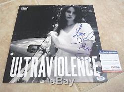 Lana Del Rey Ultra Violence Sexy Signed Autographed LP Album PSA Certified