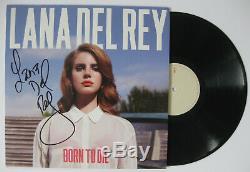 Lana Del Rey signed autographed Born to Die Album, Vinyl Record, COA exact Proof
