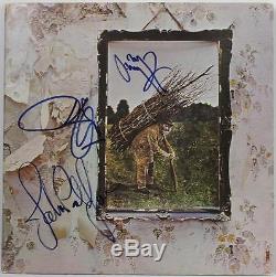 Led Zeppelin (3) Jimmy Page, Robert Plant & J. P. Jones Signed Album PSA #W06180