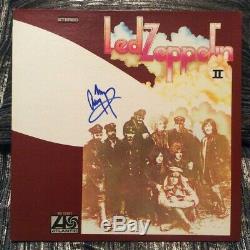 Led Zeppelin Jimmy Page Signed Autographed Led Zeppelin II Record Album (COA)