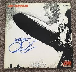 Led Zeppelin Robert Plant Signed Autographed Album SALE