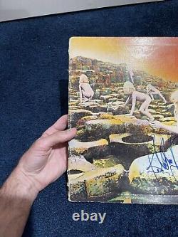 Led Zeppelin Signed Houses of Holy Album Robert Plant John Paul Jones JSA LOA