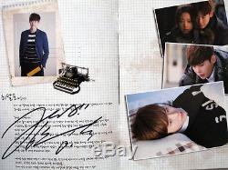 Lee JongSuk Park Shin Hye Lee Yu Fei autographed 2014 PINOCCHIO OST album CD