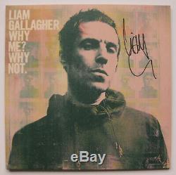 Liam Gallagher signed autographed Why Me Why Not. Album, Vinyl record, exact Proof