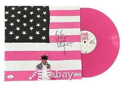 Lil Uzi Vert Signed Autographed Pink Tape Vinyl Record Album LP JSA Coa Auto