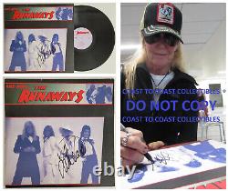 Lita Ford signed And Now. The Runaways album COA exact proof autographed