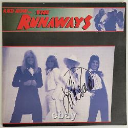Lita Ford signed And Now. The Runaways album COA exact proof autographed