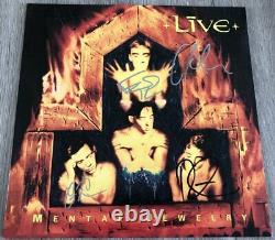 Live Band Signed Autograph Mental Jewelry Vinyl Record Album Ed Kowalczyk +3