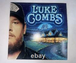 Luke Combs Autographed Gettin Old signed Vinyl Record LP Album JSA COA