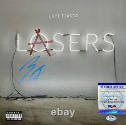 Lupe Fiasco Signed Lasers Album Vinyl Record 2lp Psa/dna Coa Autographed