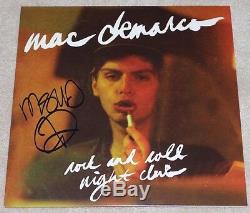 MAC DEMARCO SIGNED ROCK AND ROLL NIGHT CLUB ALBUM VINYL RECORD WithCOA SALAD DAYS