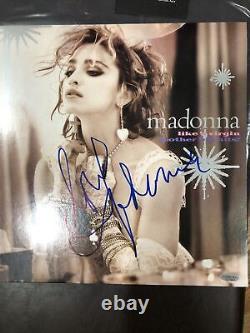 MADONNA 1984 LIKE A VIRGIN & OTHER BIG HITS Signed By Madonna! RARE! Comes W COA