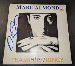 MARC ALMOND signed autographed TEARS RUN RINGS LP EP RECORD ALBUM BECKETT BAS