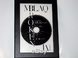 MBLAQ M-BLAQ Autographed Mini 6th Album Broken CD+photobook+mini poster Korean