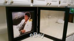 MICHAEL JACKSON AUTOGRAPHED 1983 THRILLER ALBUM-LP - GREAT MJ SIGNED PIECE