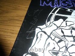 MISFITS signed autographed vinyl record album DIE DIE MY DARLING. JERRY ONLY + 1