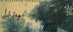 MOODY BLUES SIGNED ALBUM JUSTIN HAYWARD RAY THOMAS JOHN LODGE PATRICK MORAZ SIGN