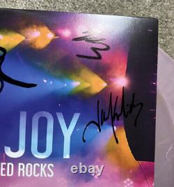 MT. JOY Autographed Live At Red Rocks Signed Colored Vinyl Record Album with COA