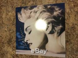 Madonna Signed'True Blue' Album includes LP and poster