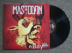 Mastodon the hunter album signed LP withcoa