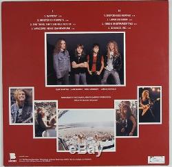 Metallica Master Of Puppets Signed Autograph Record Album JSA Kirk Hammett Lars